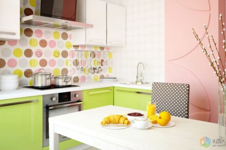 Интерьер кухни 6 кв. м. — лучшие идеи, фото новинки, секреты оформления красивого дизайна маленькой кухни #9