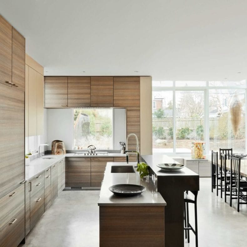 Дизайн кухни 10 м2 — лучшие фото новинки современного интерьера кухни #43