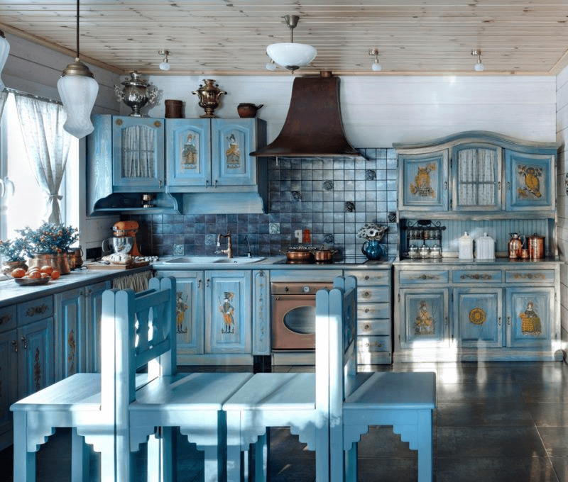Угловые кухни — 100 фото интерьера кухни в современном стиле #41