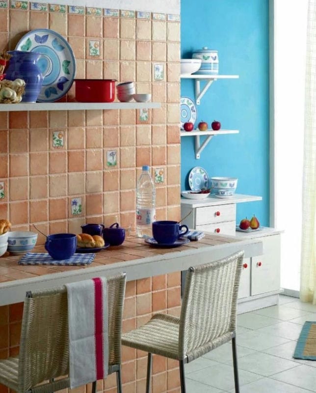 Плитка для кухни на фартук — 110 фото лучших идей оформления фартука на кухне #76