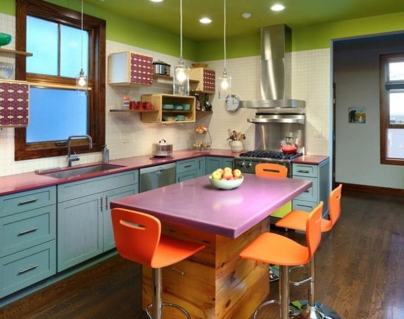 Дизайн кухни 10 м2 — лучшие фото новинки современного интерьера кухни #65
