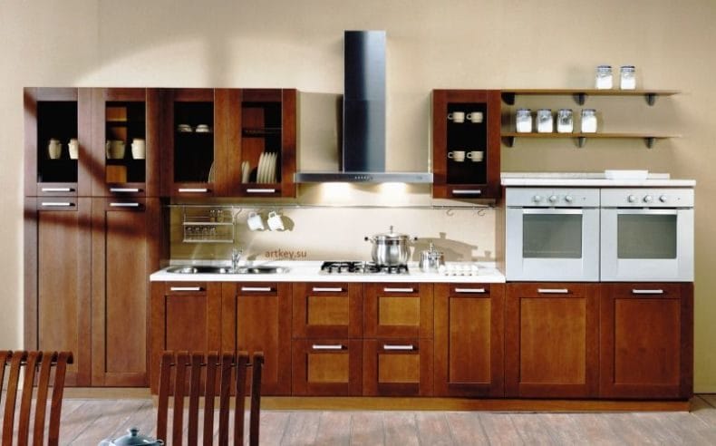 Мебель для кухни — 100 фото идеальной и красивой мебели в интерьере кухни #46