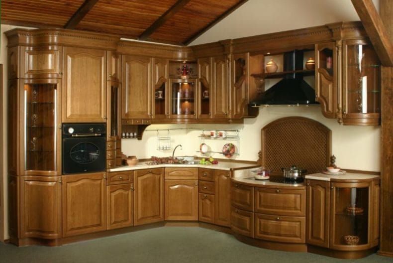 Мебель для кухни — 100 фото идеальной и красивой мебели в интерьере кухни #37