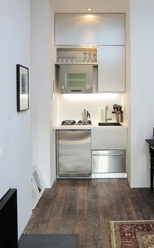 Интерьер кухни 6 кв. м. — лучшие идеи, фото новинки, секреты оформления красивого дизайна маленькой кухни #40