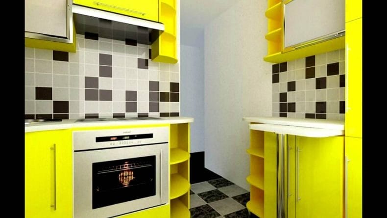 Интерьер кухни 6 кв. м. — лучшие идеи, фото новинки, секреты оформления красивого дизайна маленькой кухни #88