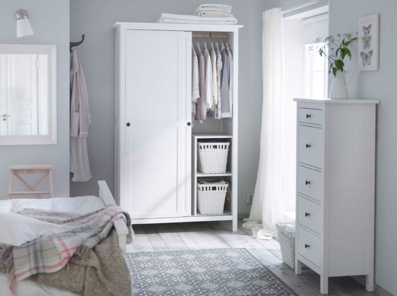 Белая спальня — стильный и комфортный дизайн спальной комнаты (120 фото) #74
