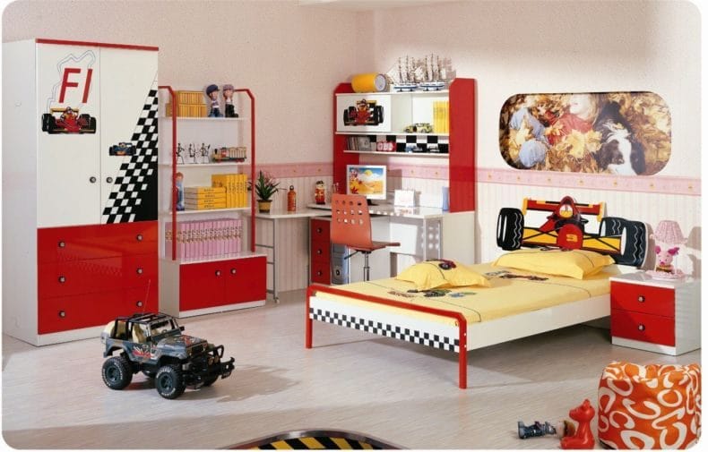 Дизайн детской спальни — лучшие идеи оформления интерьера детской (110 фото) #57