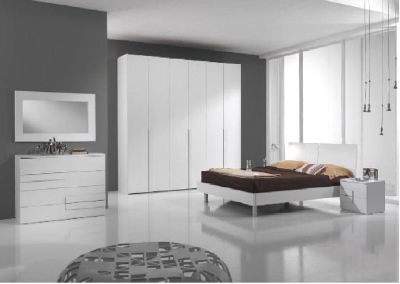 Белая спальня — стильный и комфортный дизайн спальной комнаты (120 фото) #38