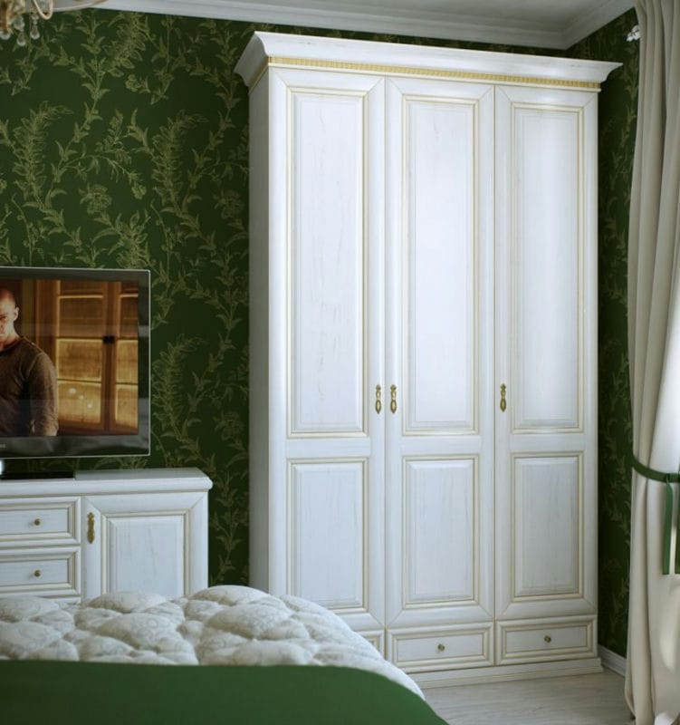 Шкаф в спальню — 100 фото идей лучших моделей в интерьере #81