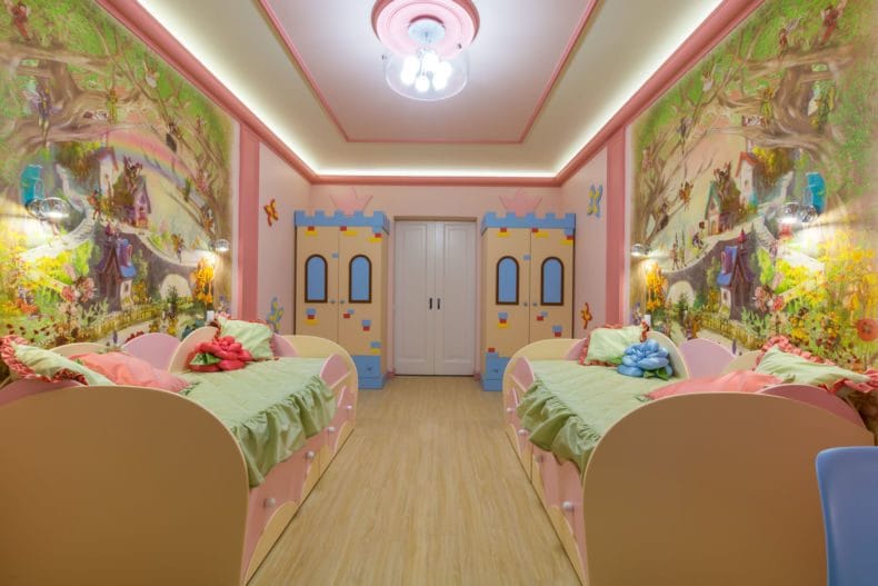 Дизайн детской спальни — лучшие идеи оформления интерьера детской (110 фото) #39