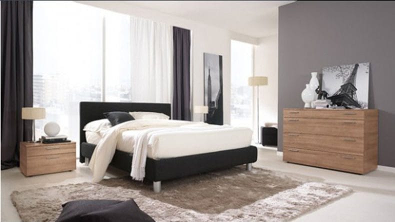 Белая спальня — стильный и комфортный дизайн спальной комнаты (120 фото) #125