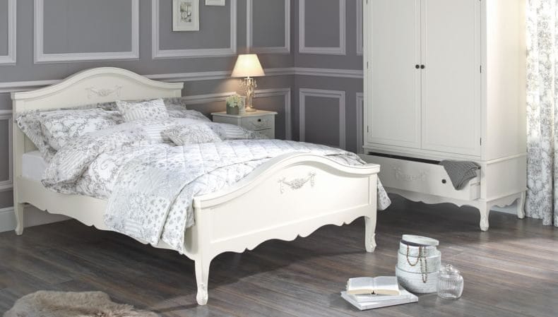Белая спальня — стильный и комфортный дизайн спальной комнаты (120 фото) #91