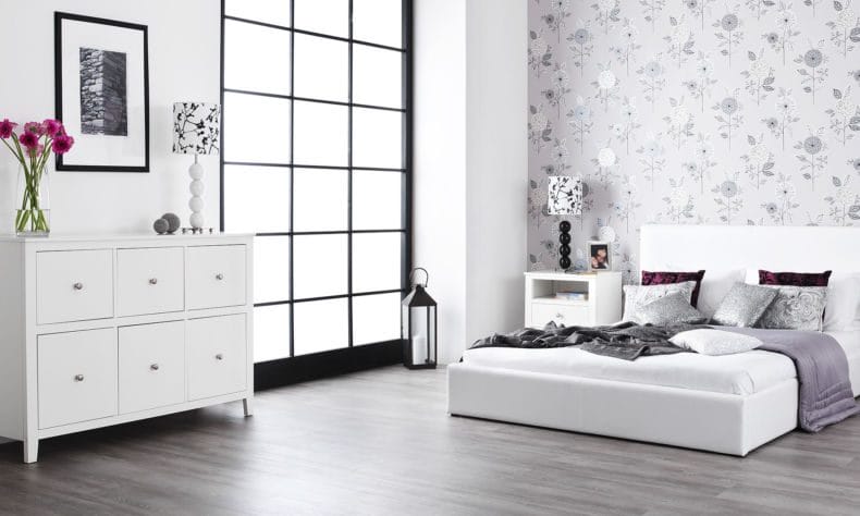 Белая спальня — стильный и комфортный дизайн спальной комнаты (120 фото) #106