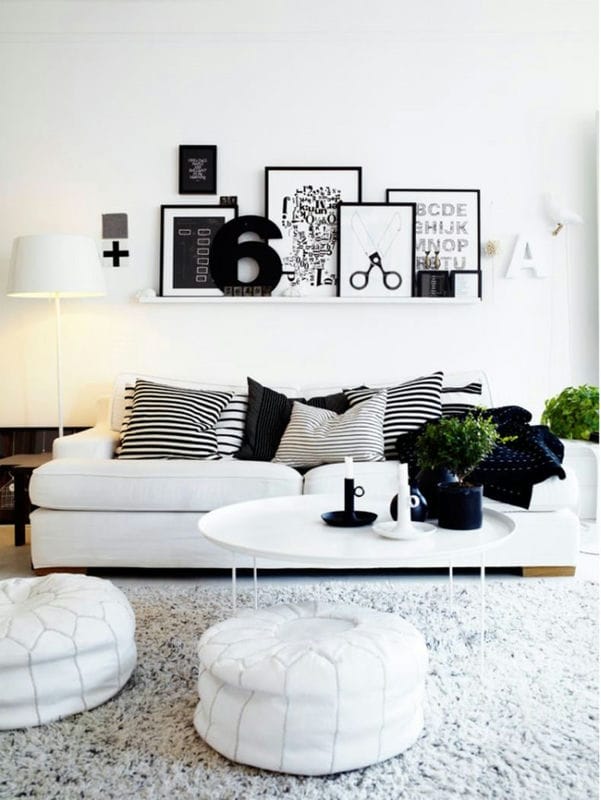 Белая спальня — стильный и комфортный дизайн спальной комнаты (120 фото) #163
