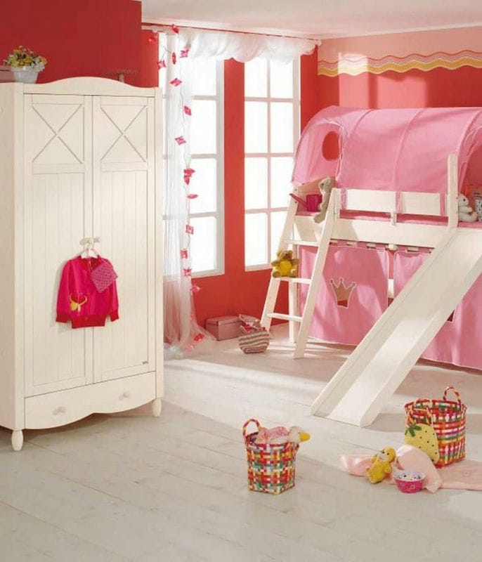 Дизайн детской спальни — лучшие идеи оформления интерьера детской (110 фото) #89