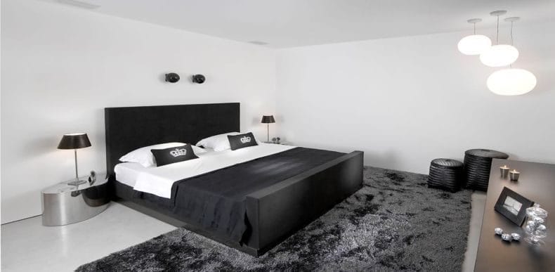 Белая спальня — стильный и комфортный дизайн спальной комнаты (120 фото) #27
