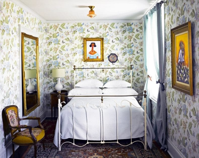 Дизайн маленькой спальни — 95 фото обустройства интерьера #110
