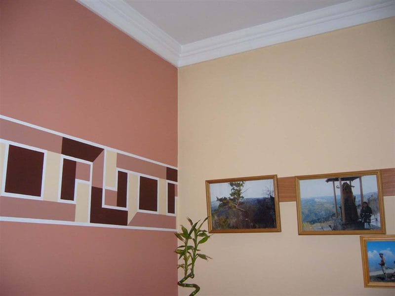 Как покрасить стены в квартире — простая пошаговая инструкция с фото (70 идей) #42