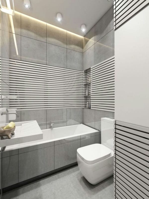 Ванная 4 кв. м. — 100 фото идей стильного оформления и дизайна #36