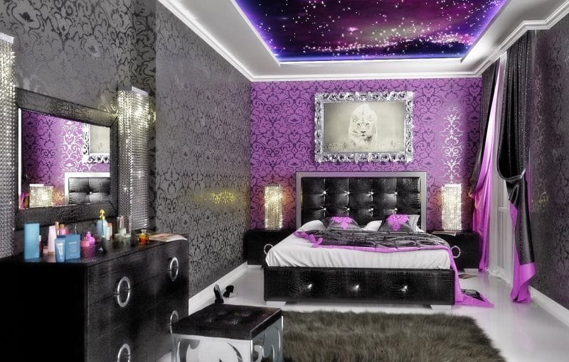 Спальня в стиле арт-деко — 50 фото идей как оформить роскошный и уютный дизайн в спальне #6
