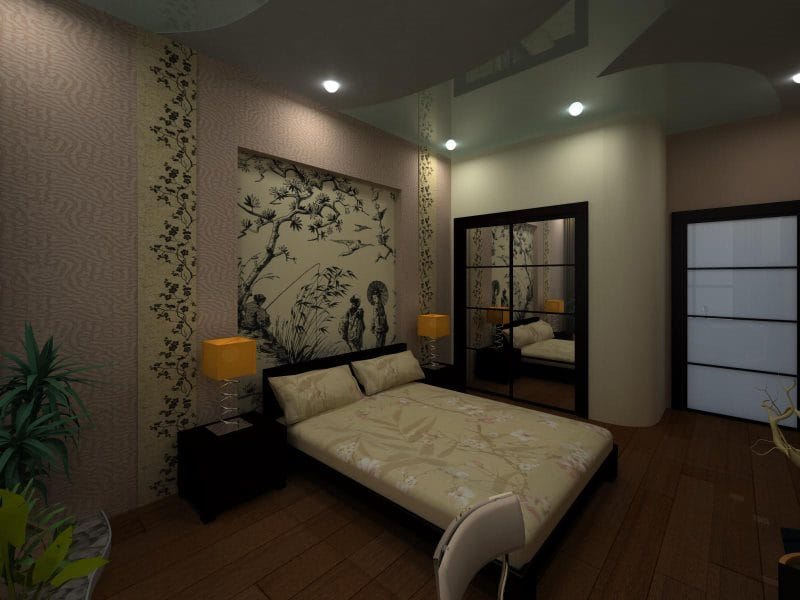 Спальня в японском стиле — фото лучших идей для оформления комфортной атмосферы релакса в спальне #28