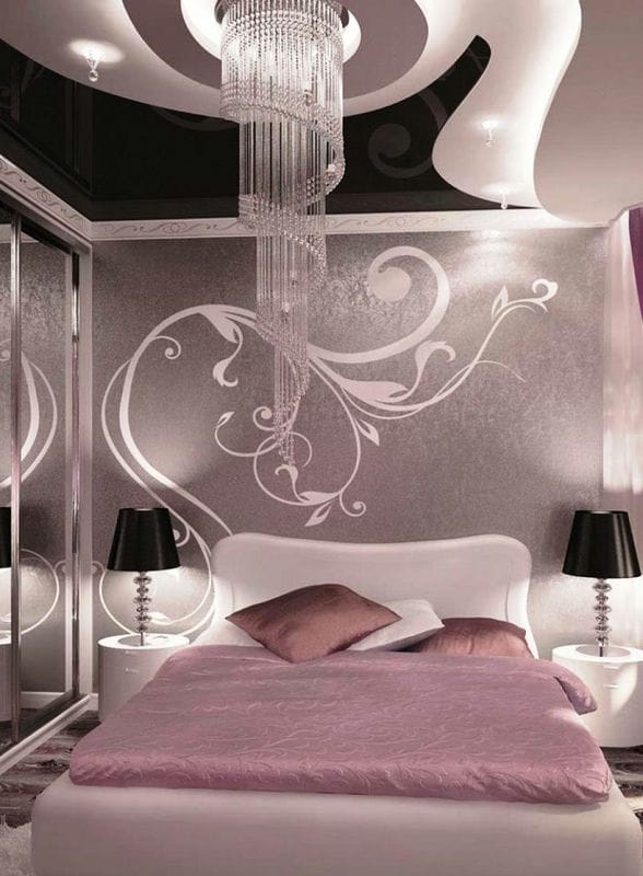 Спальня в стиле арт-деко — 50 фото идей как оформить роскошный и уютный дизайн в спальне #4