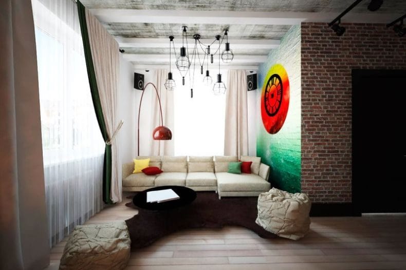 Гостиная в современном стиле — 150 фото идей для современного интерьера #55