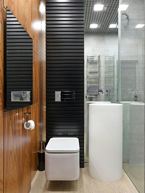 Ванная 4 кв. м. — 100 фото идей стильного оформления и дизайна #19