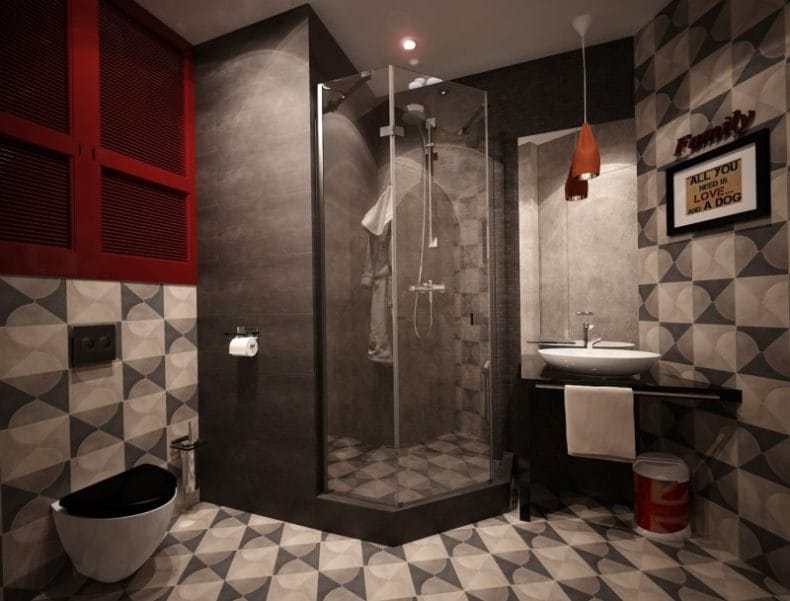Ванная 4 кв. м. — 100 фото идей стильного оформления и дизайна #31