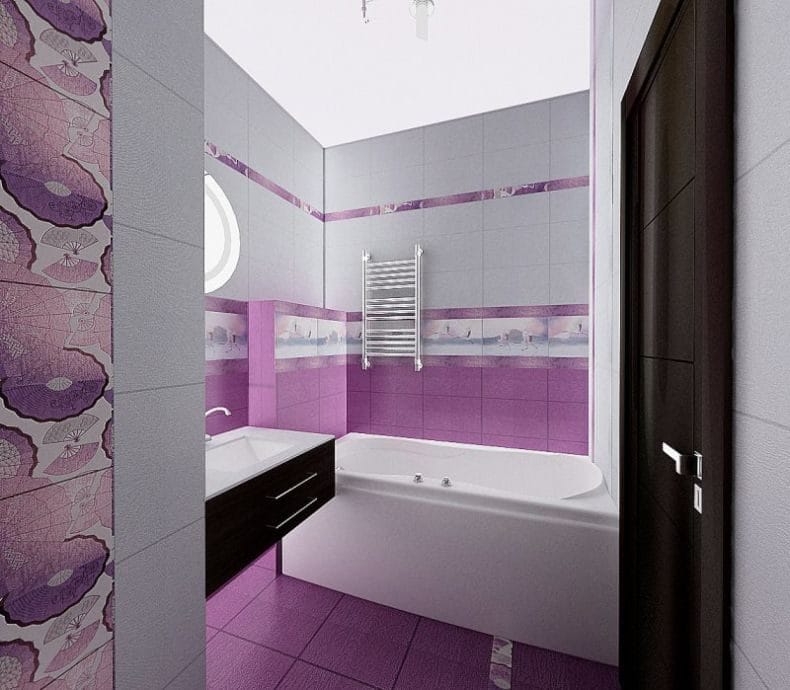 Маленькая ванная комната — фото лучших идей визуального увеличения ванной #2