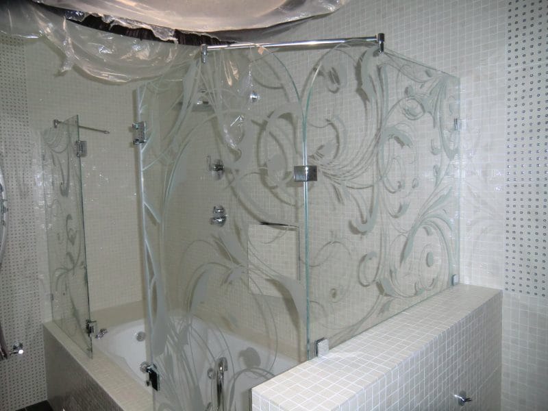 Душевые кабины — 150 фото новинок в интерьере ванной комнаты #50