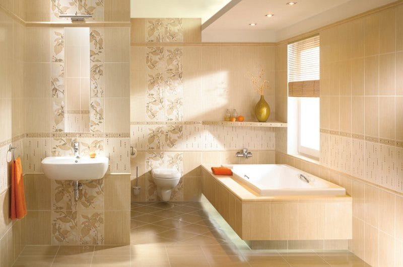Цвет ванной комнаты — фото идеи и советы экспертов при выборе цвета для ванной комнаты #23