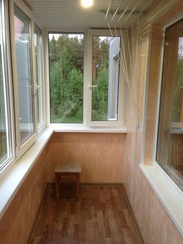 Маленький балкон — 50 фото идей безупречного оформления интерьера #7