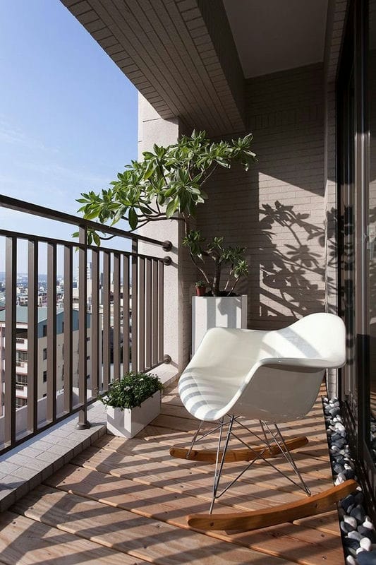 Дизайн балкона — 120 фото идей как оформить интерьер балкона #19