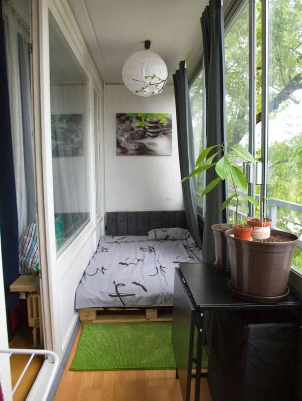 Балкон в квартире — модные тенденции современного оформления дизайна (50 фото идей) #41
