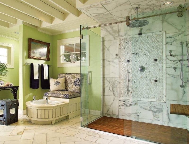 Дизайн ванной комнаты: ТОП 200 фото идей красивого интерьера #28