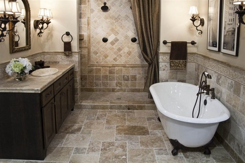 Дизайн ванной комнаты: ТОП 200 фото идей красивого интерьера #80