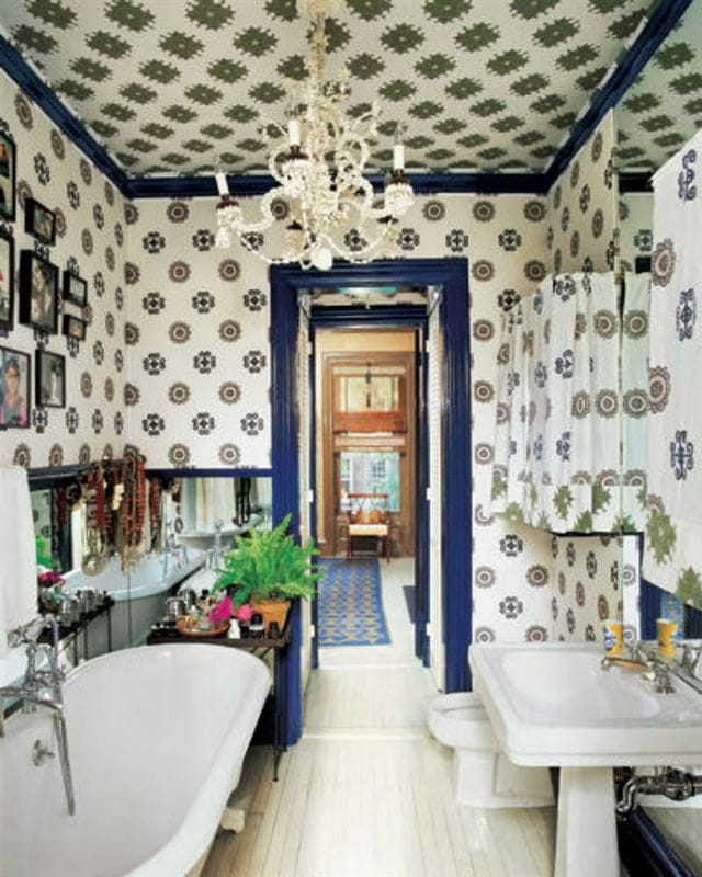 Стены в ванной: ТОП-120 фото новинок идеально оформленных стен в ванной комнате #50