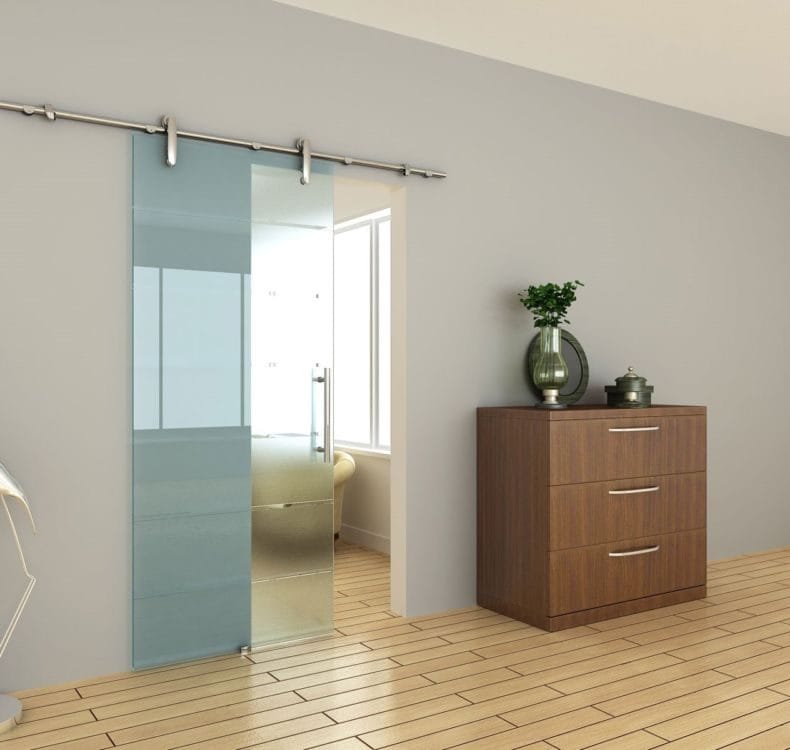 Двери для ванной — фото обзор, виды, характеристики, идеи правильно сочетания в интерьере #3