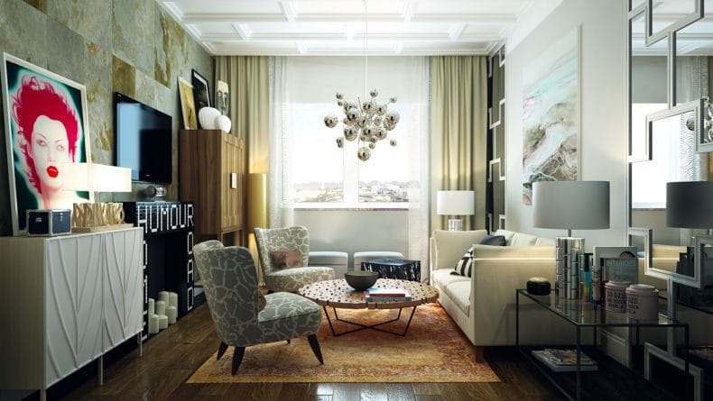Мебель для гостиной в современном стиле — 110 фото лучших идей в интерьере #39