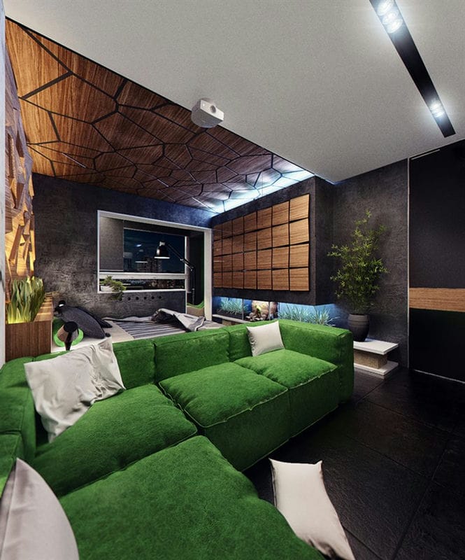 Большая гостиная — 100 фото идей как оформить красивый дизайн просторной гостиной #28