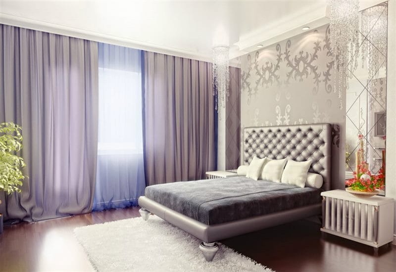 Спальня в стиле арт-деко — 50 фото идей как оформить роскошный и уютный дизайн в спальне #14