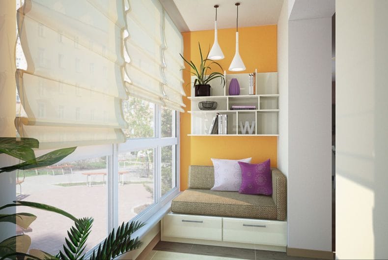 Дизайн балкона — 120 фото идей как оформить интерьер балкона #5