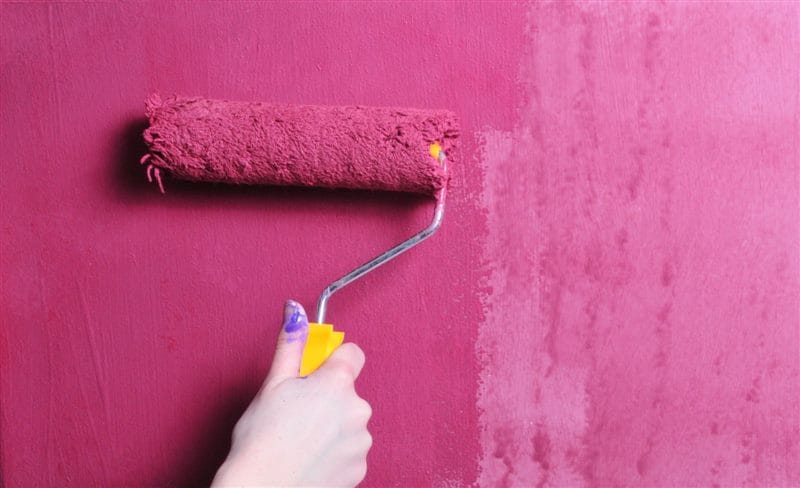 Как покрасить стены в квартире — простая пошаговая инструкция с фото (70 идей) #56