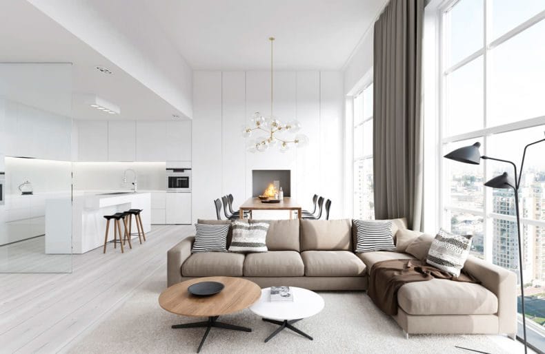 Мебель для гостиной в современном стиле — 110 фото лучших идей в интерьере #18