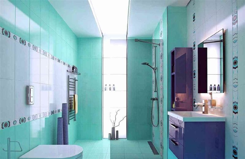 Цвет ванной комнаты — фото идеи и советы экспертов при выборе цвета для ванной комнаты #3