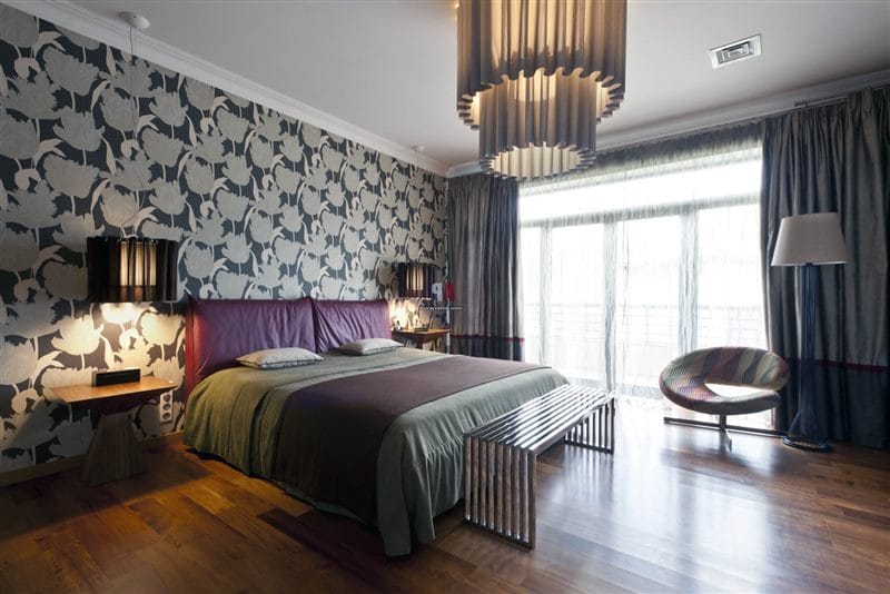 Спальня в стиле арт-деко — 50 фото идей как оформить роскошный и уютный дизайн в спальне #40