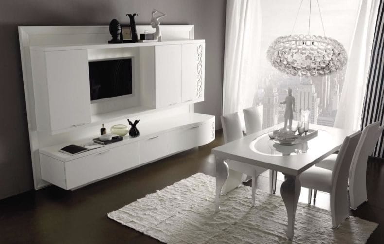 Мебель для гостиной в современном стиле — 110 фото лучших идей в интерьере #151