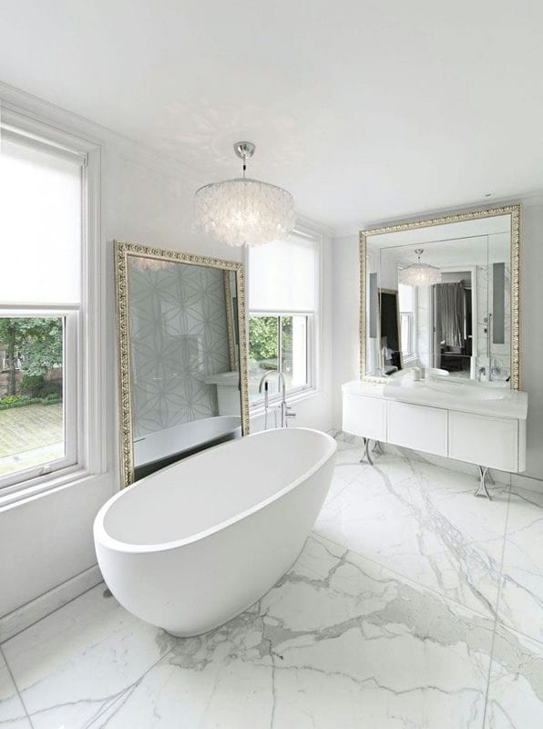 Дизайн ванной комнаты: ТОП 200 фото идей красивого интерьера #98