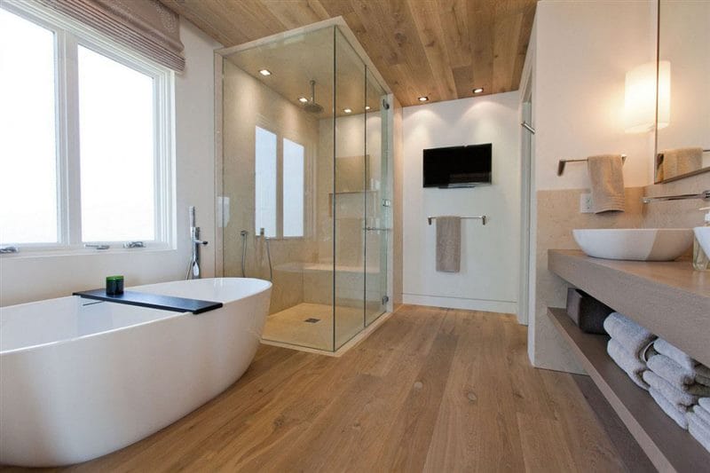 Дизайн ванной комнаты: ТОП 200 фото идей красивого интерьера #17